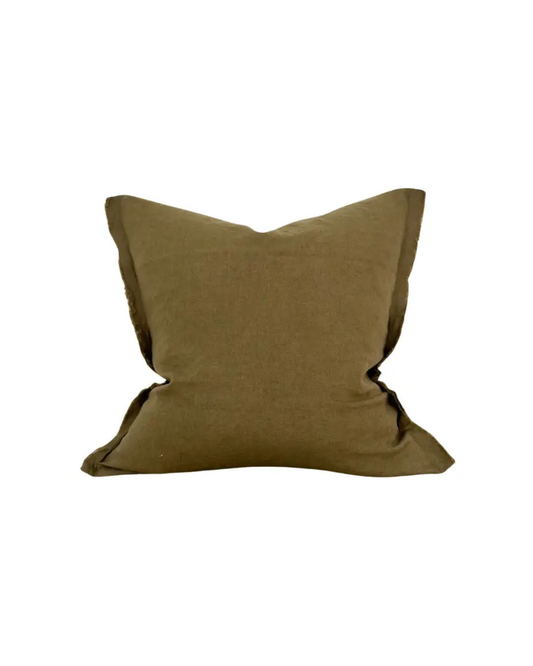 Edward Linen Euro Cushion | 65cm x 65cm
