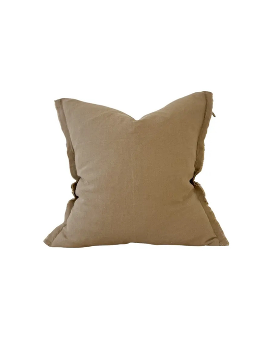 Edward Linen Cushion | Clay | 55 x 55cm
