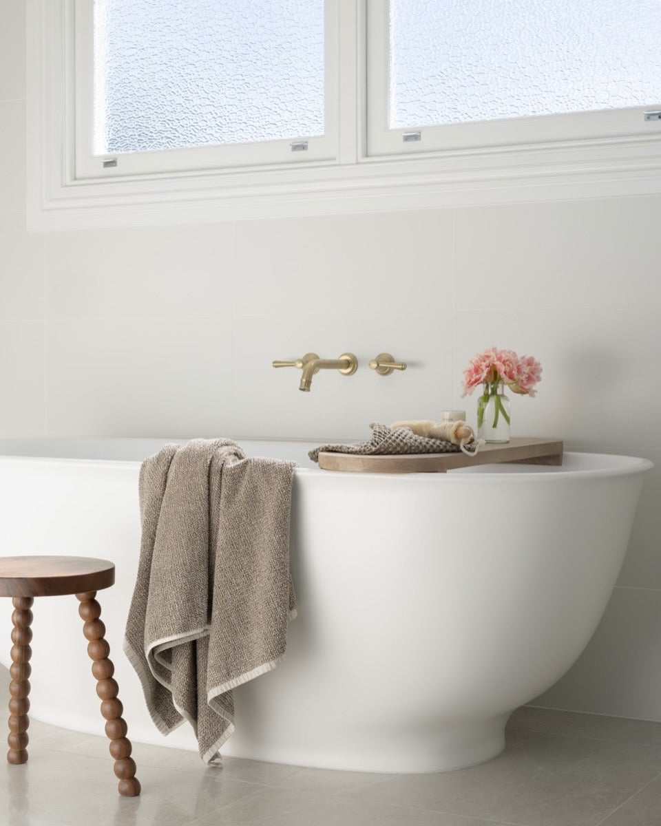 Aged Timber Bath Caddy