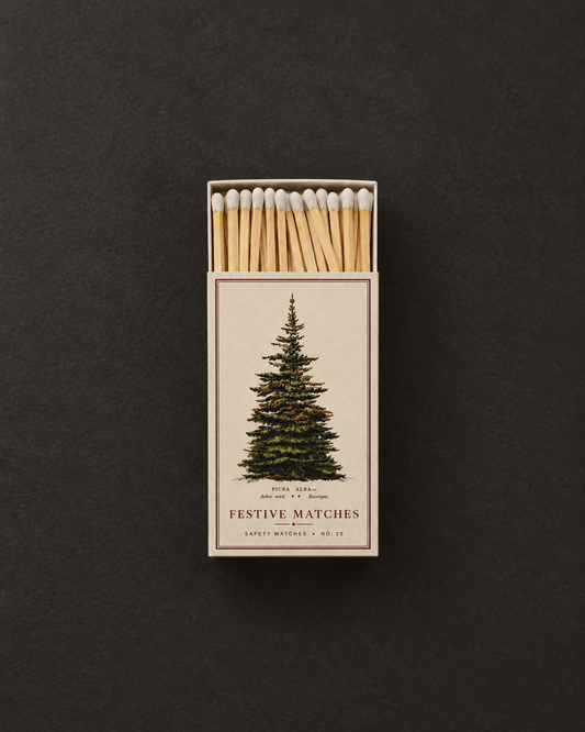 Festive Matches Box | Vintage Tree