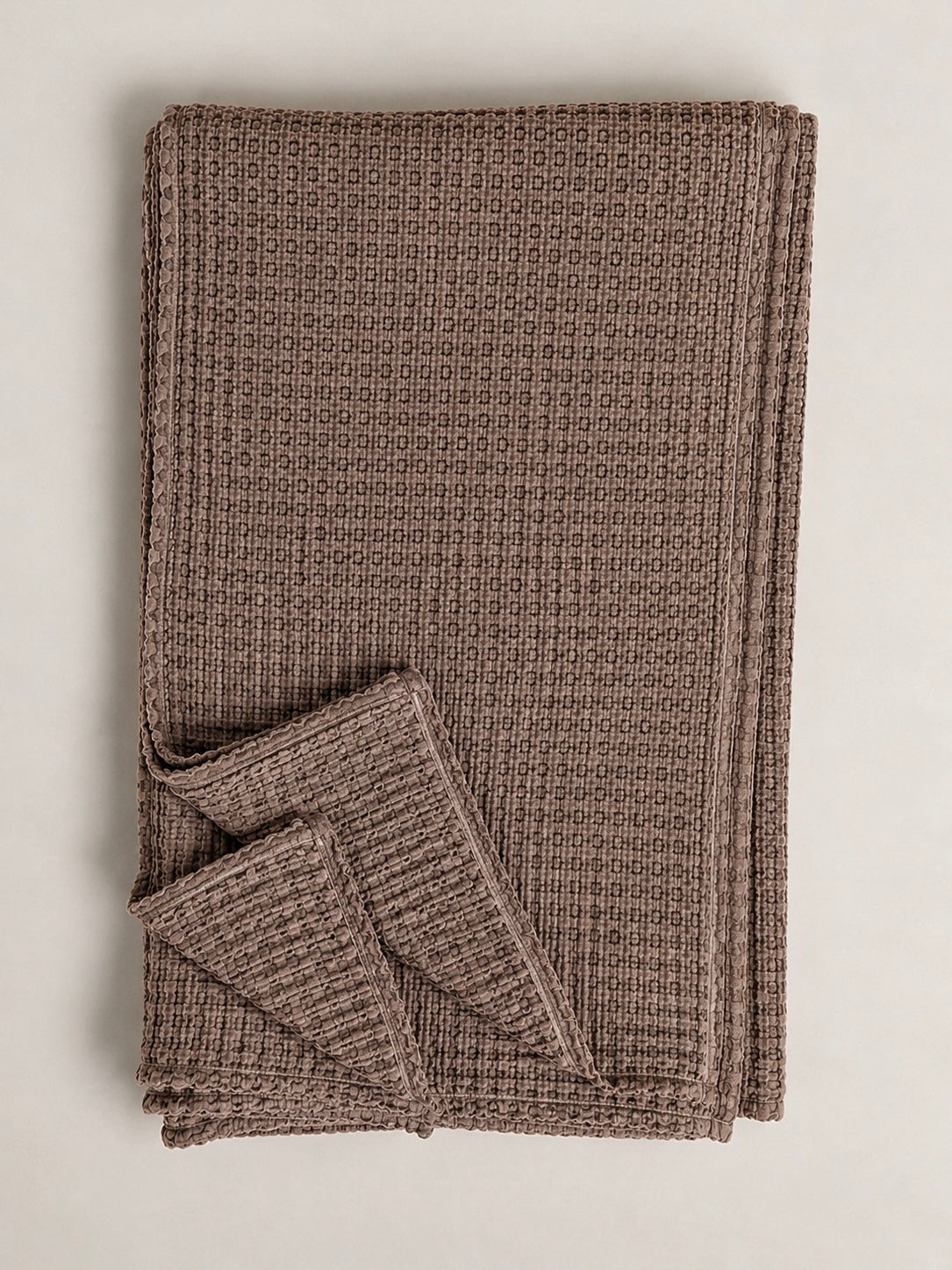 Waffle Weave Throw Blanket | King