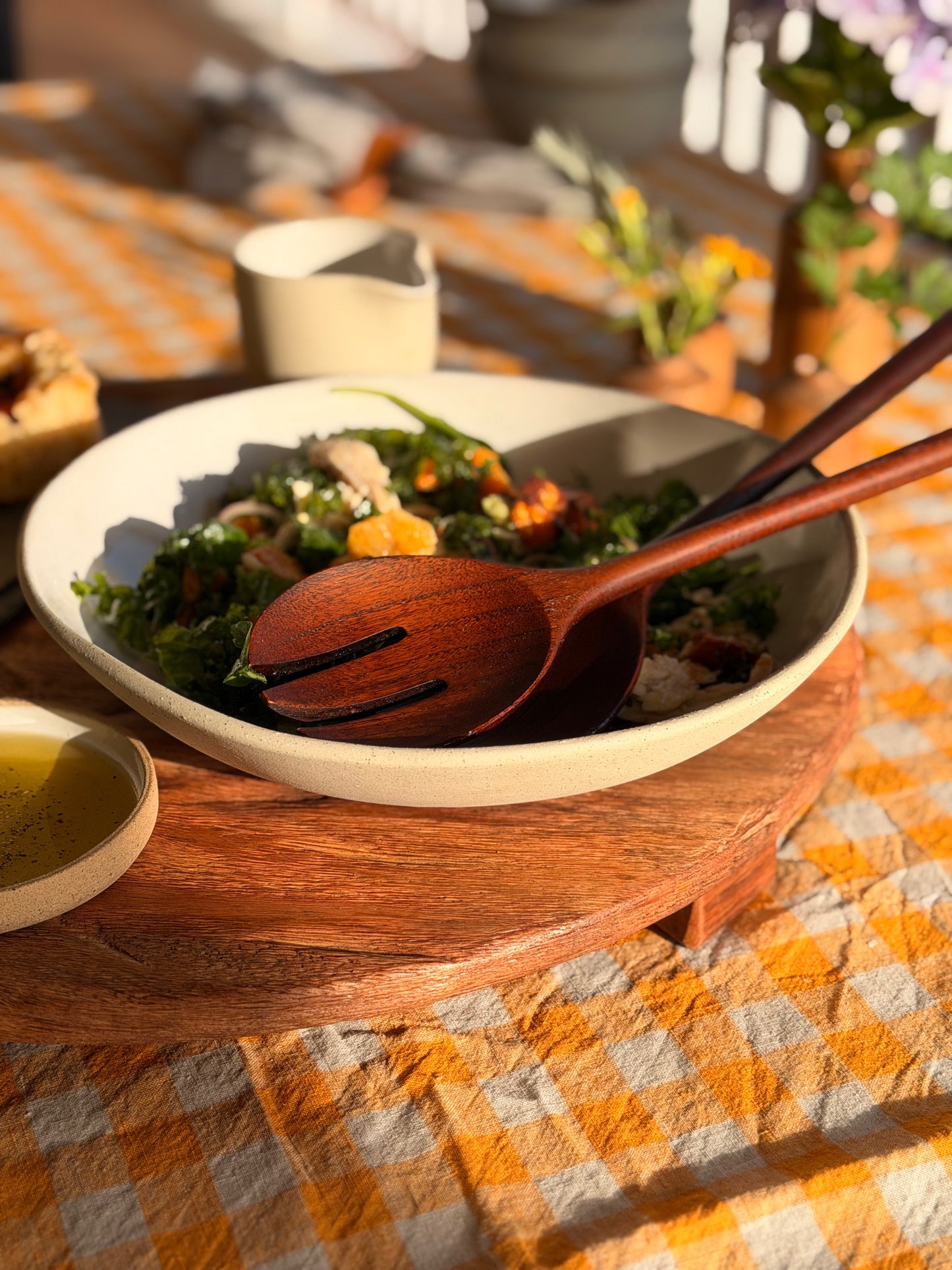 Lena Ceramic Serving Bowl