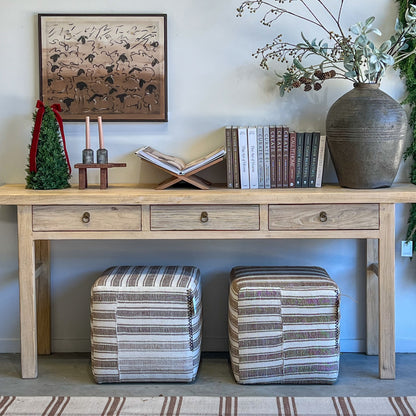 Sonoma Elm Console Table