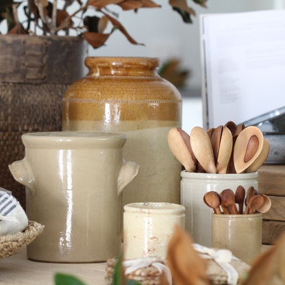 Vintage English Storage Jars