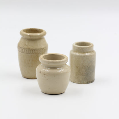 Mini Ironstone Pots