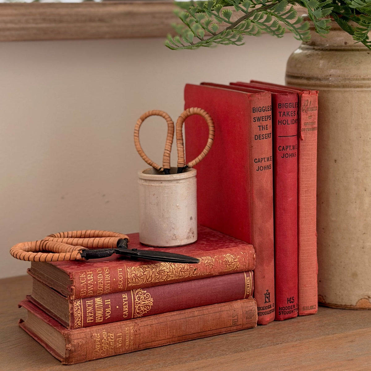 Mini Antique Ironstone Pot