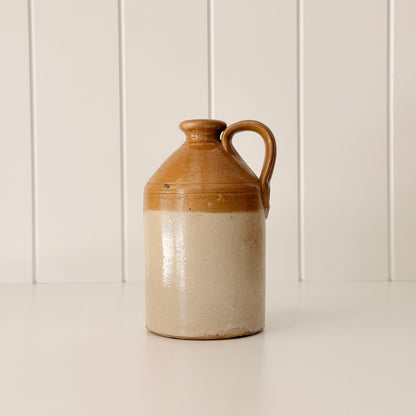 George Skey Tamworth Small Antique Stoneware Flagon