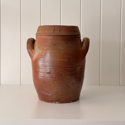 L Vintage French Confit Pot III