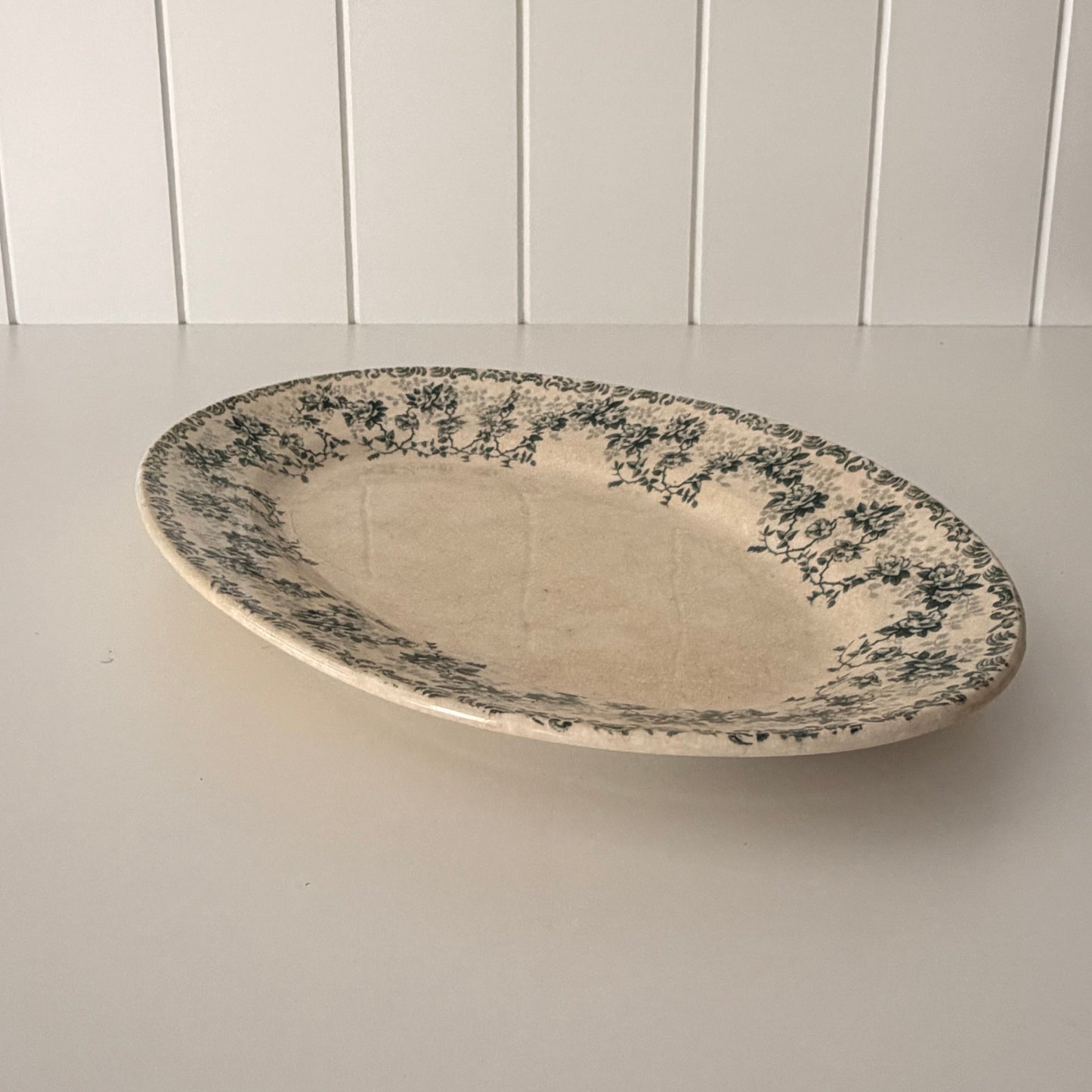 Vintage French Terre de Fer Platter