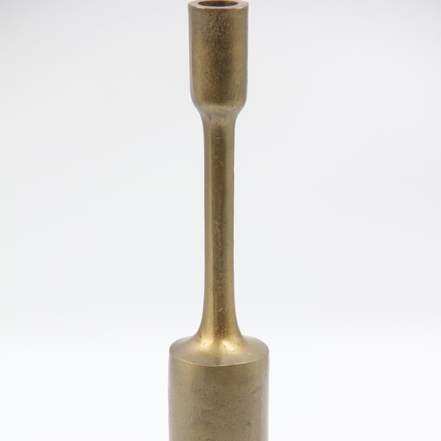 Tall Brass Candle Holder