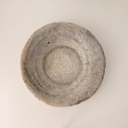 Antique Marble Bowl | 30cm | Grey