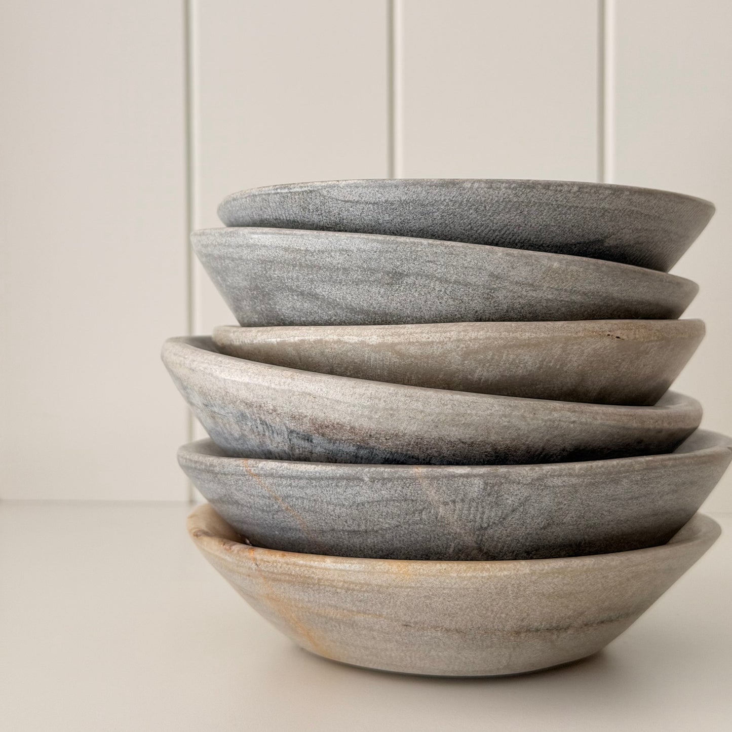 Hand-Carved Marble Bowl | 15cm