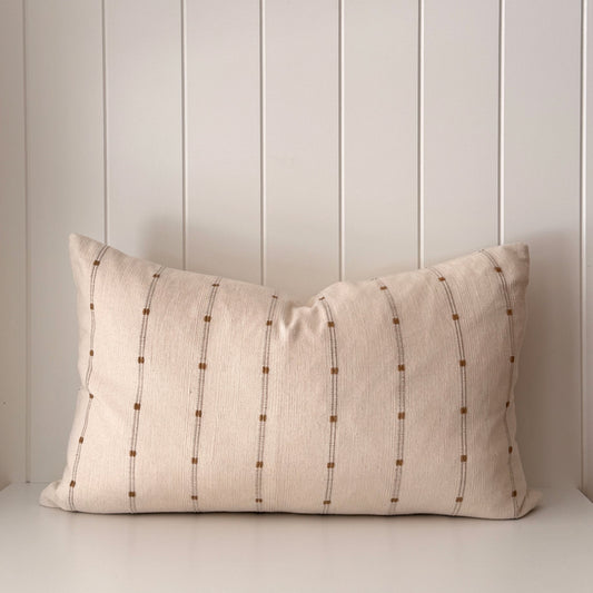 Bedouin Stripe Cushion | Cream