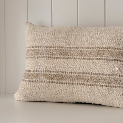 Vintage Grain Sack Cushion | Swiss Miss