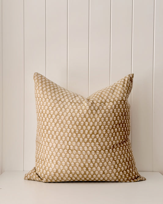 Emerson Block Print Cushion