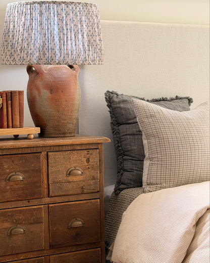 Vintage Plaid | Blue + Taupe