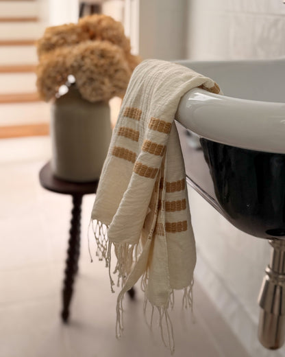 Monterey Hand Towel | Camel