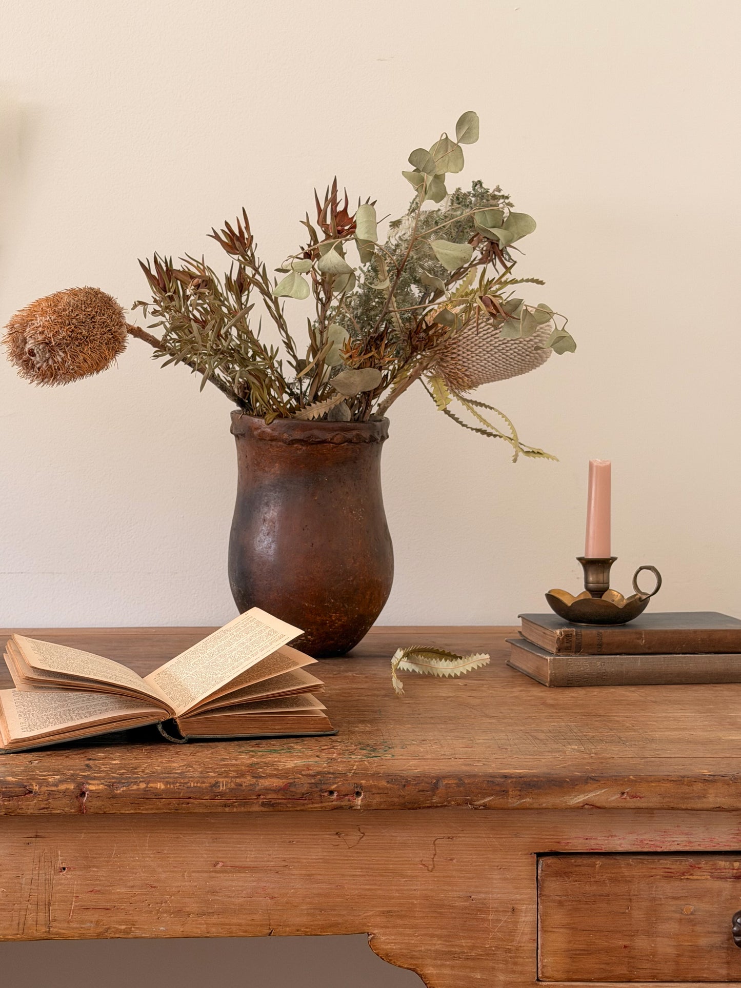 Vintage South American Earthenware Vessel