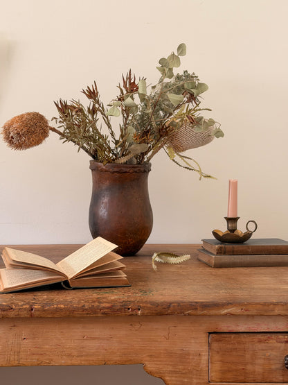 Vintage South American Earthenware Vessel