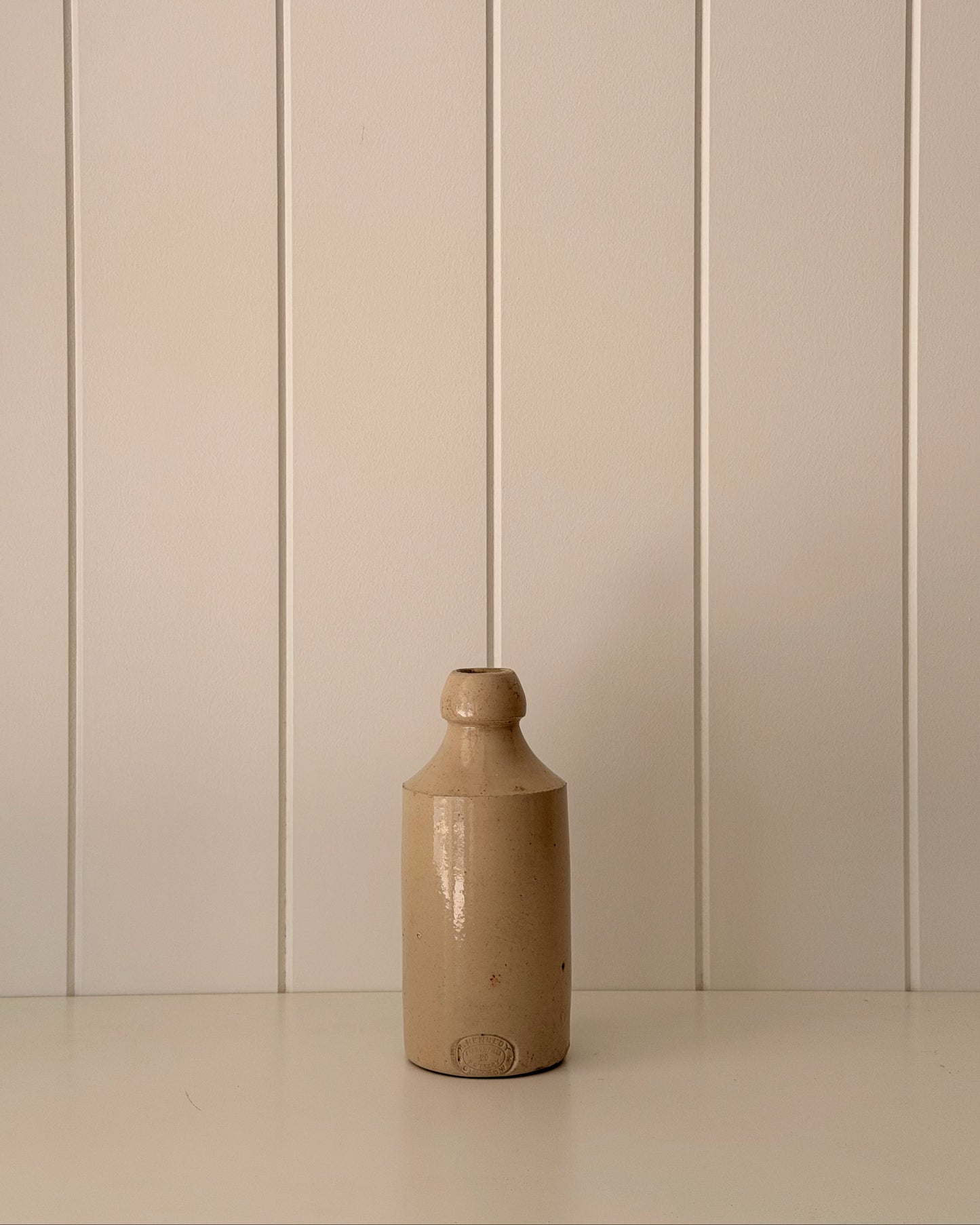 Antique H. Kennedy & Sons Stoneware Ginger Beer Bottle I