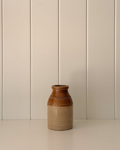 Antique English Stoneware Bottle | A