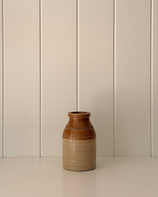 Antique English Stoneware Bottle | A