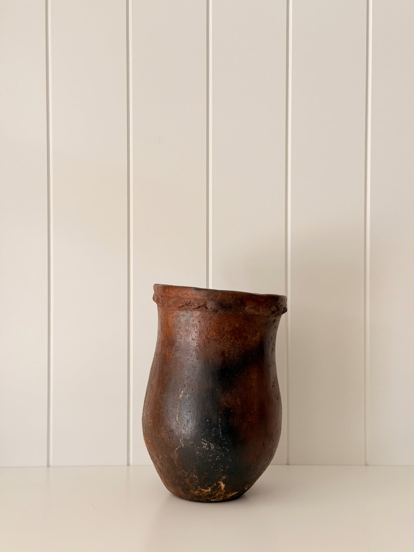 Vintage South American Earthenware Vessel