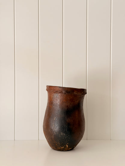 Vintage South American Earthenware Vessel