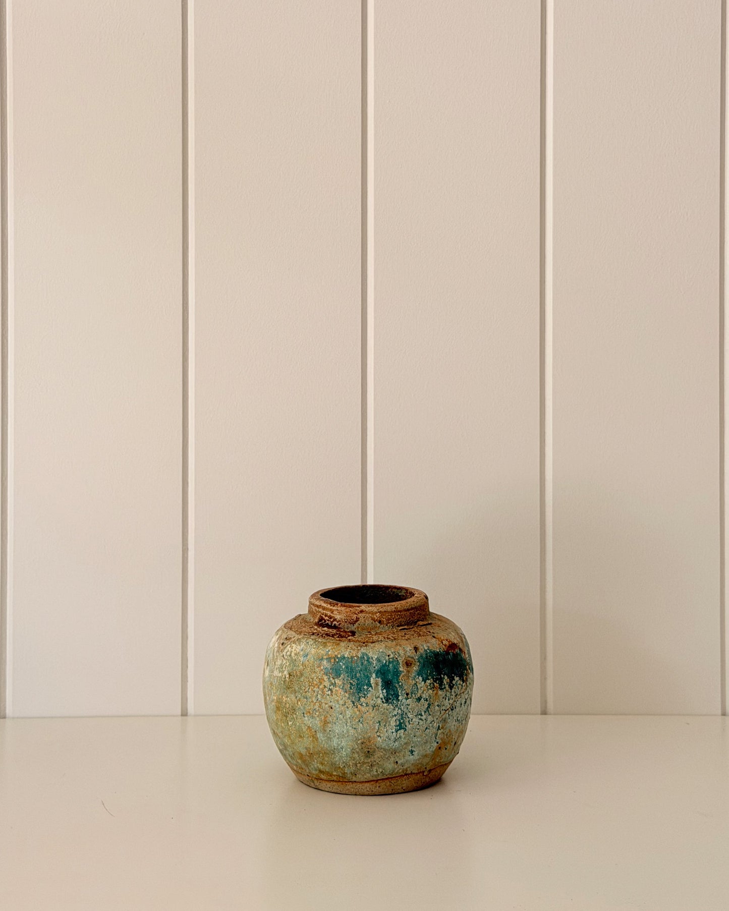 Antique Primitive Ginger Jar III