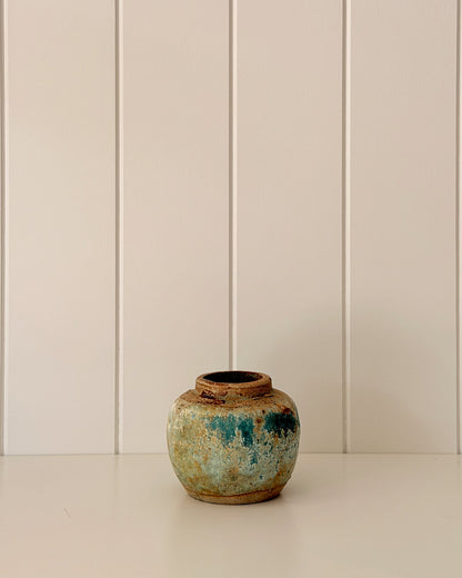 Antique Primitive Ginger Jar III