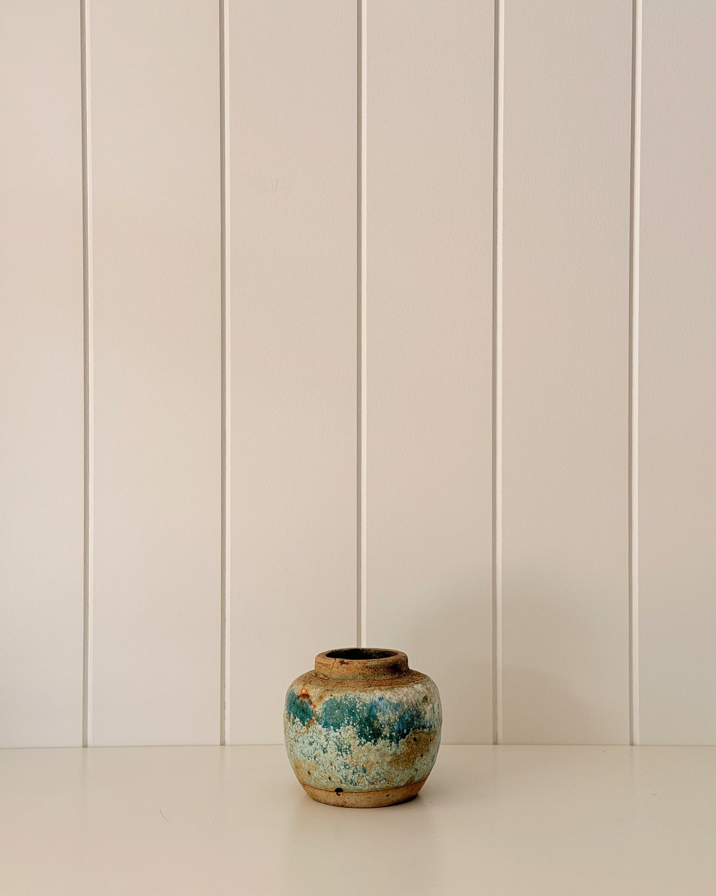 Antique Primitive Ginger Jar III