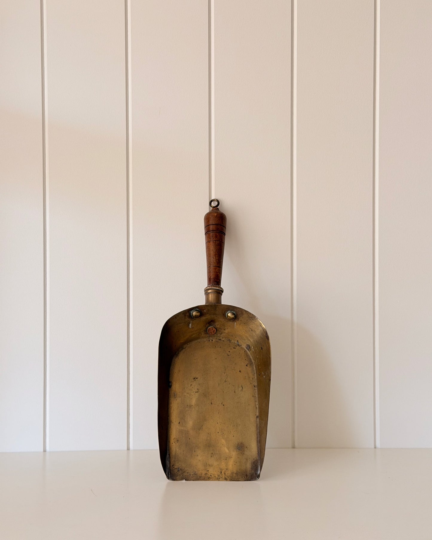 Antique Brass Coal Shovel