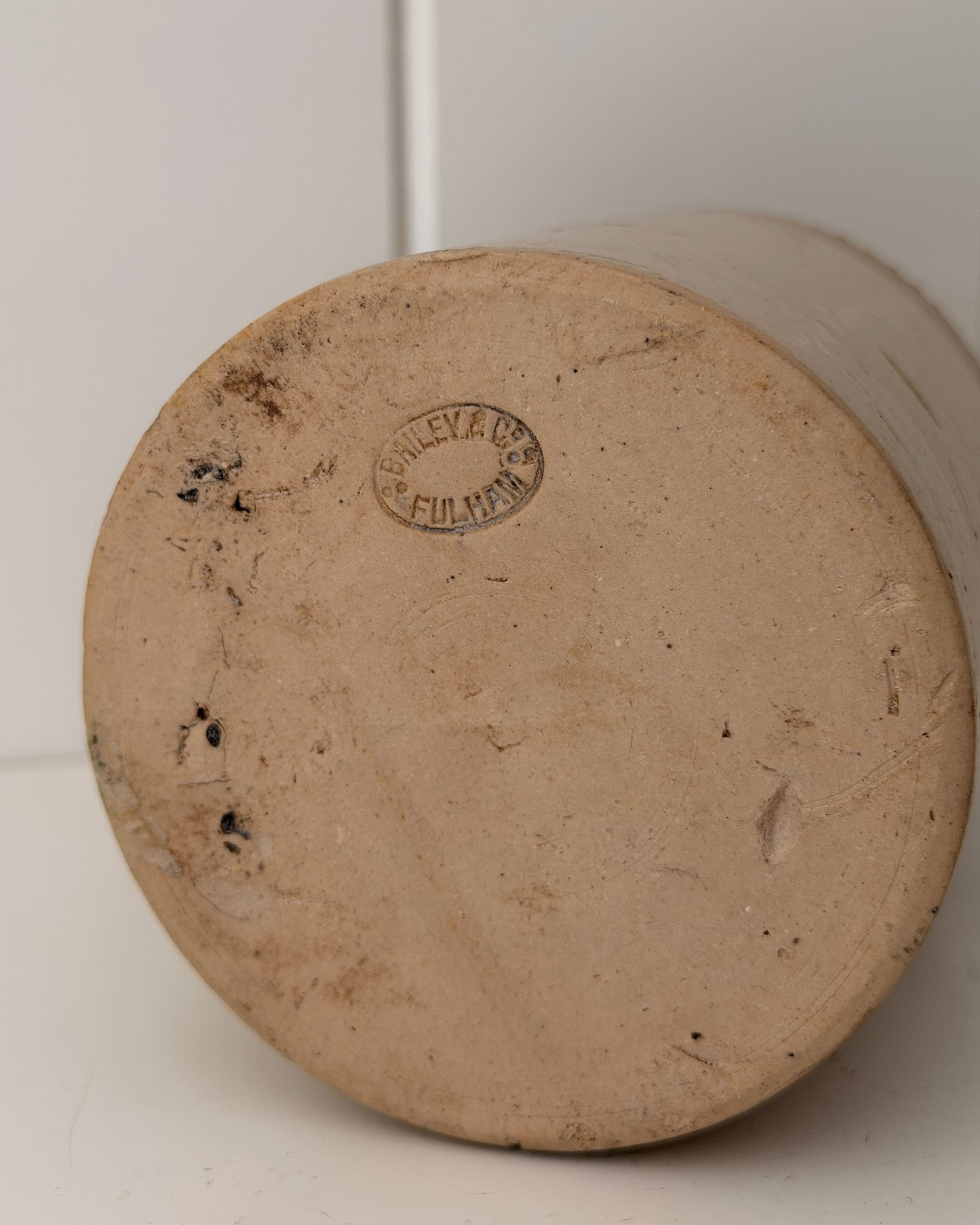 Antique Bailey & Co. Fulham Pottery Stoneware Bottle