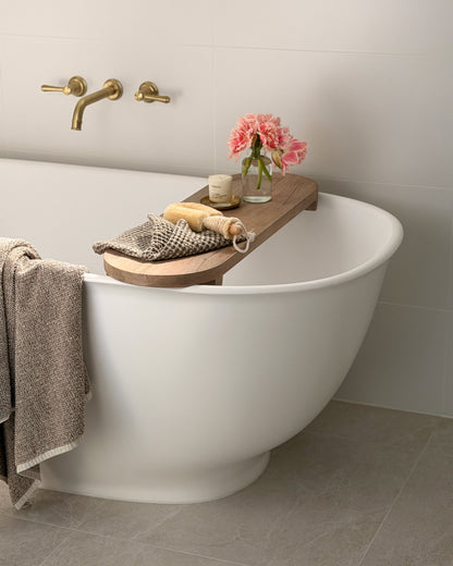Aged Timber Bath Caddy