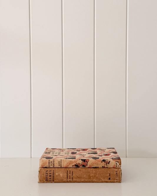 Antique & Vintage Decorative Book Stack | Games