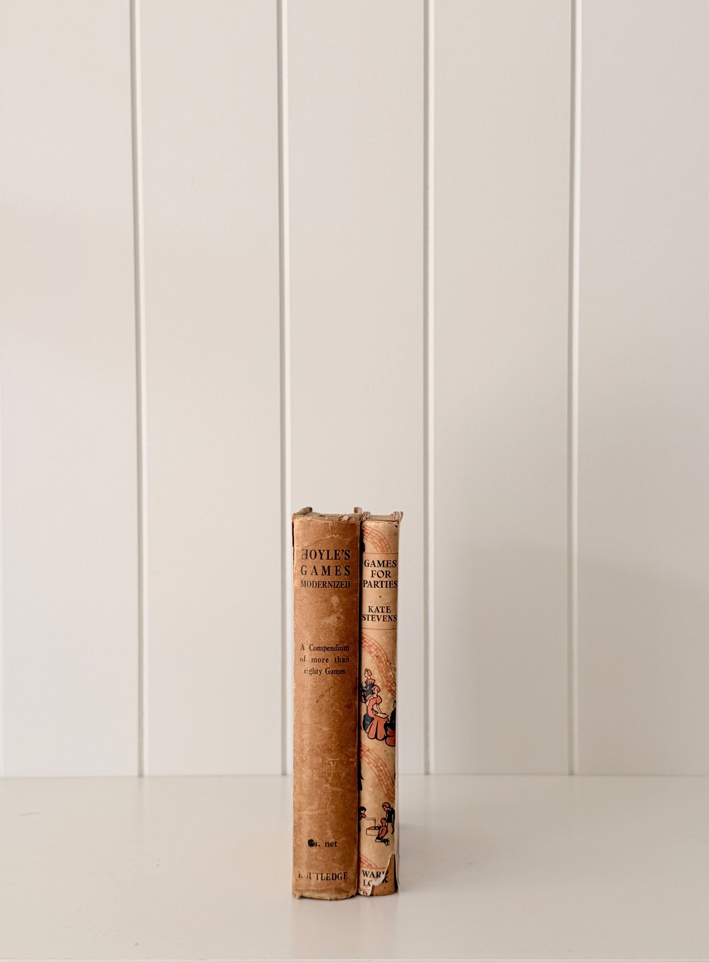 Antique & Vintage Decorative Book Stack | Games