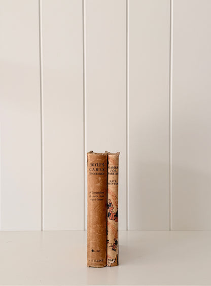 Antique & Vintage Decorative Book Stack | Games