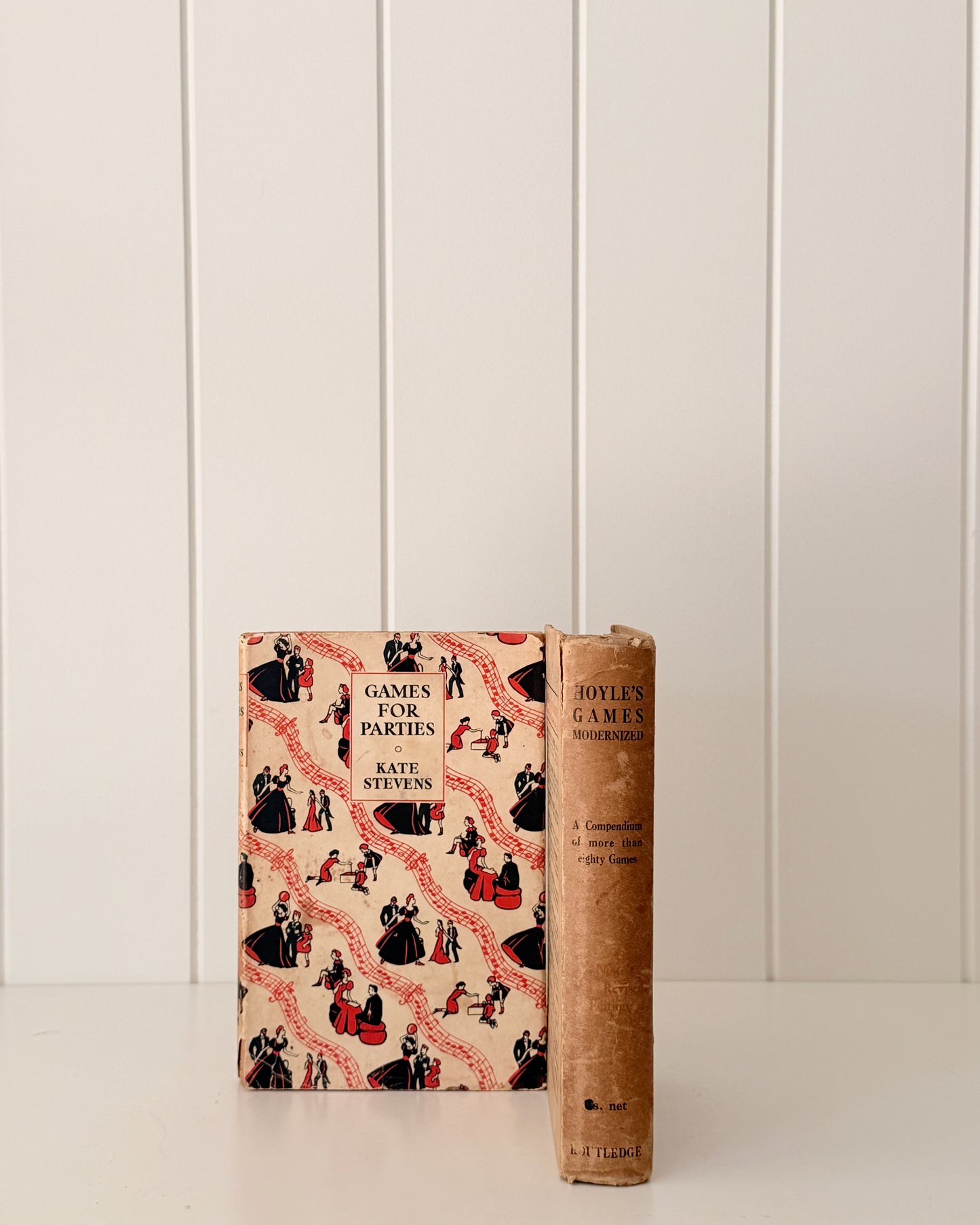 Antique & Vintage Decorative Book Stack | Games