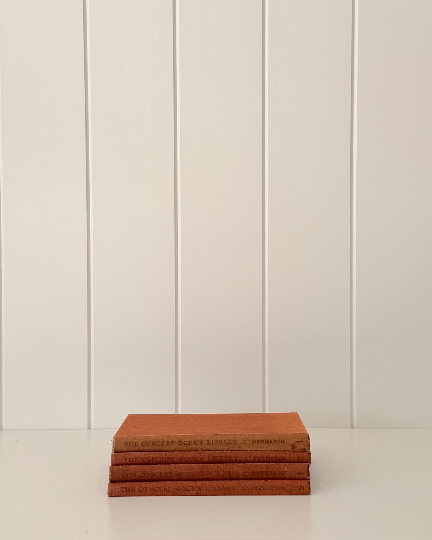 Antique & Vintage Decorative Book Stack | The Concert Goer's Library
