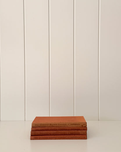 Antique & Vintage Decorative Book Stack | The Concert Goer's Library