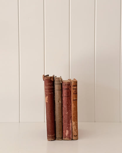 Antique & Vintage Decorative Book Stack | Maths