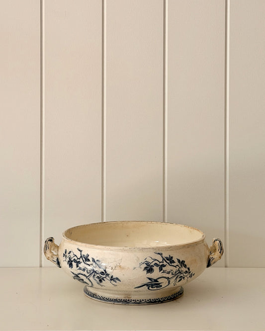 Antique French Terre de Fer Tureen