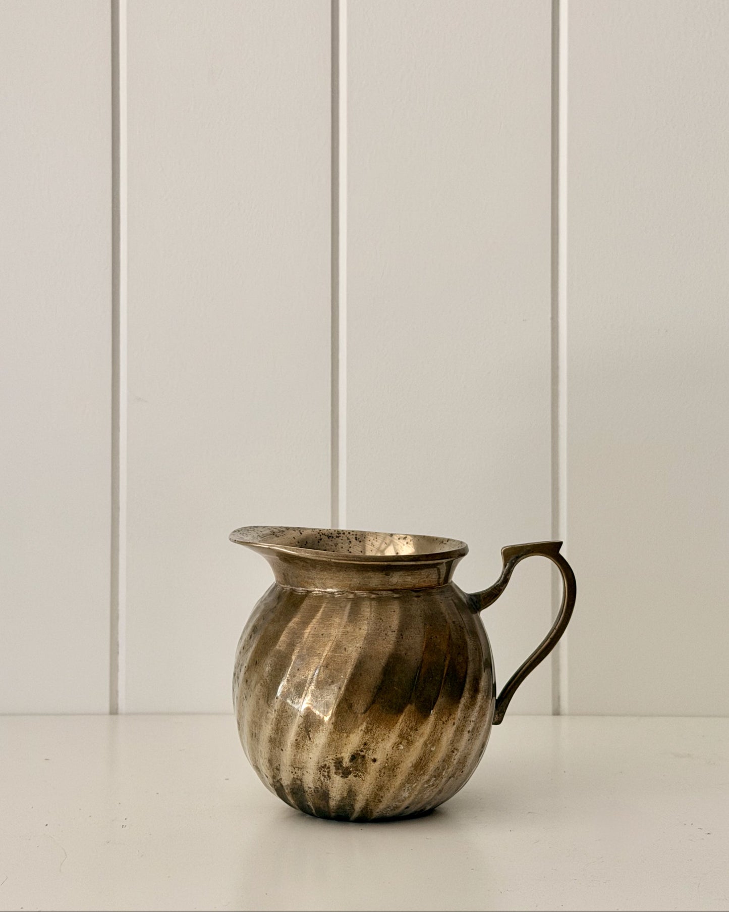 Vintage Petit Brass Pitcher