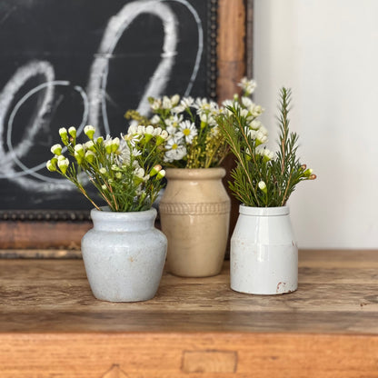 Mini Ironstone Pots