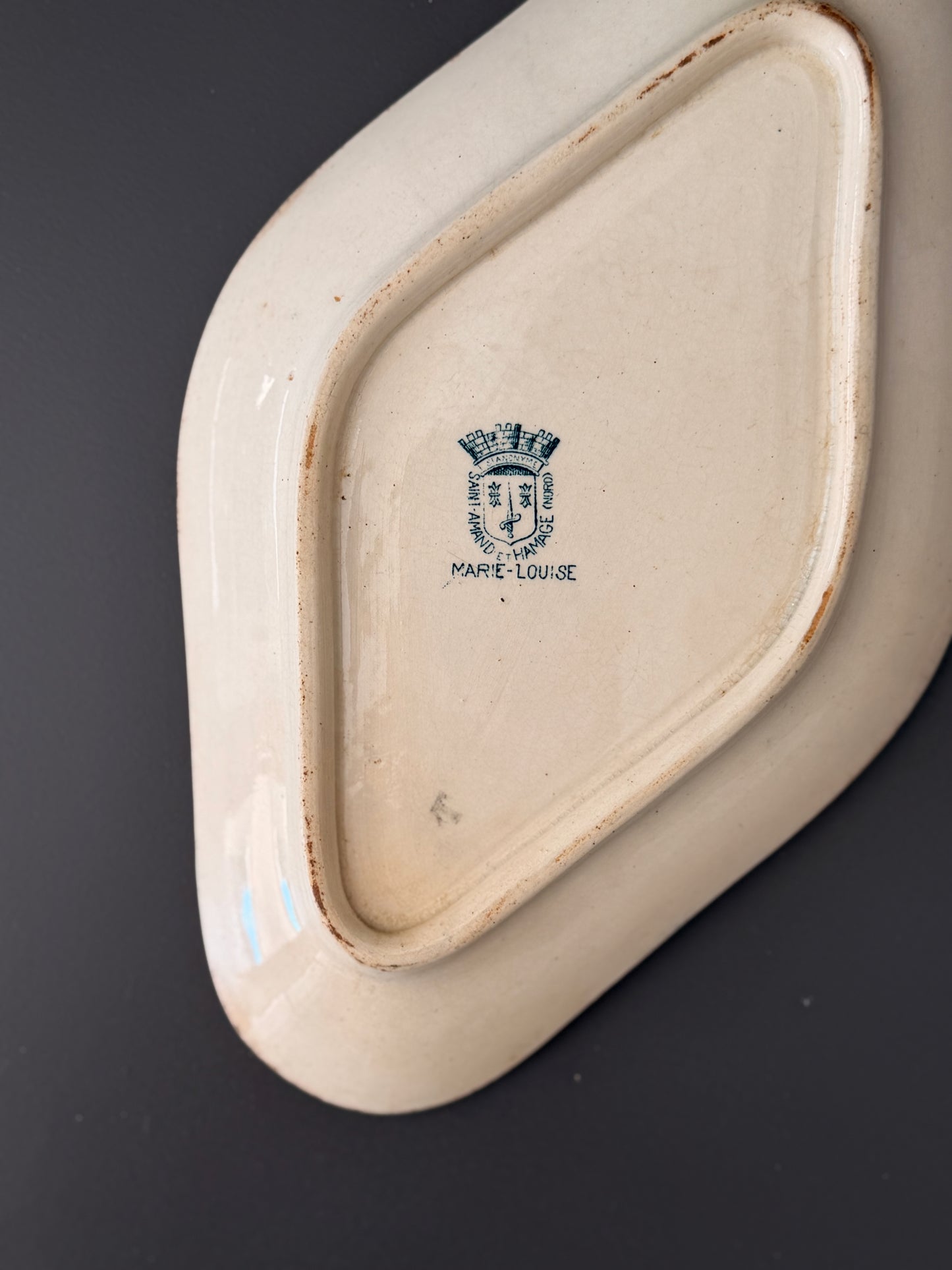Antique French Marie-Louise Serving Dish