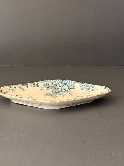 Antique French Marie-Louise Serving Dish