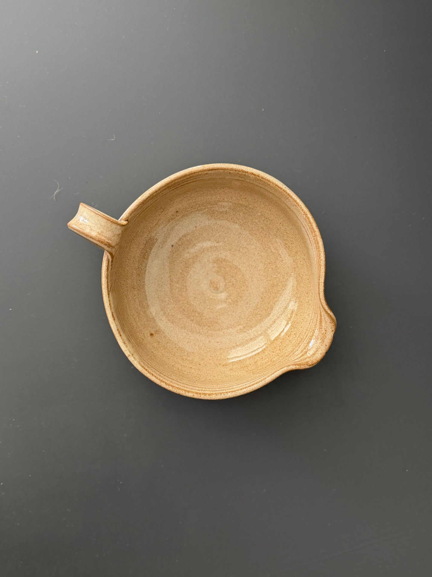 Vintage Stoneware Pouring Bowl