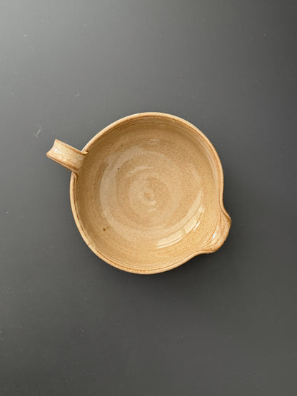 Vintage Stoneware Pouring Bowl