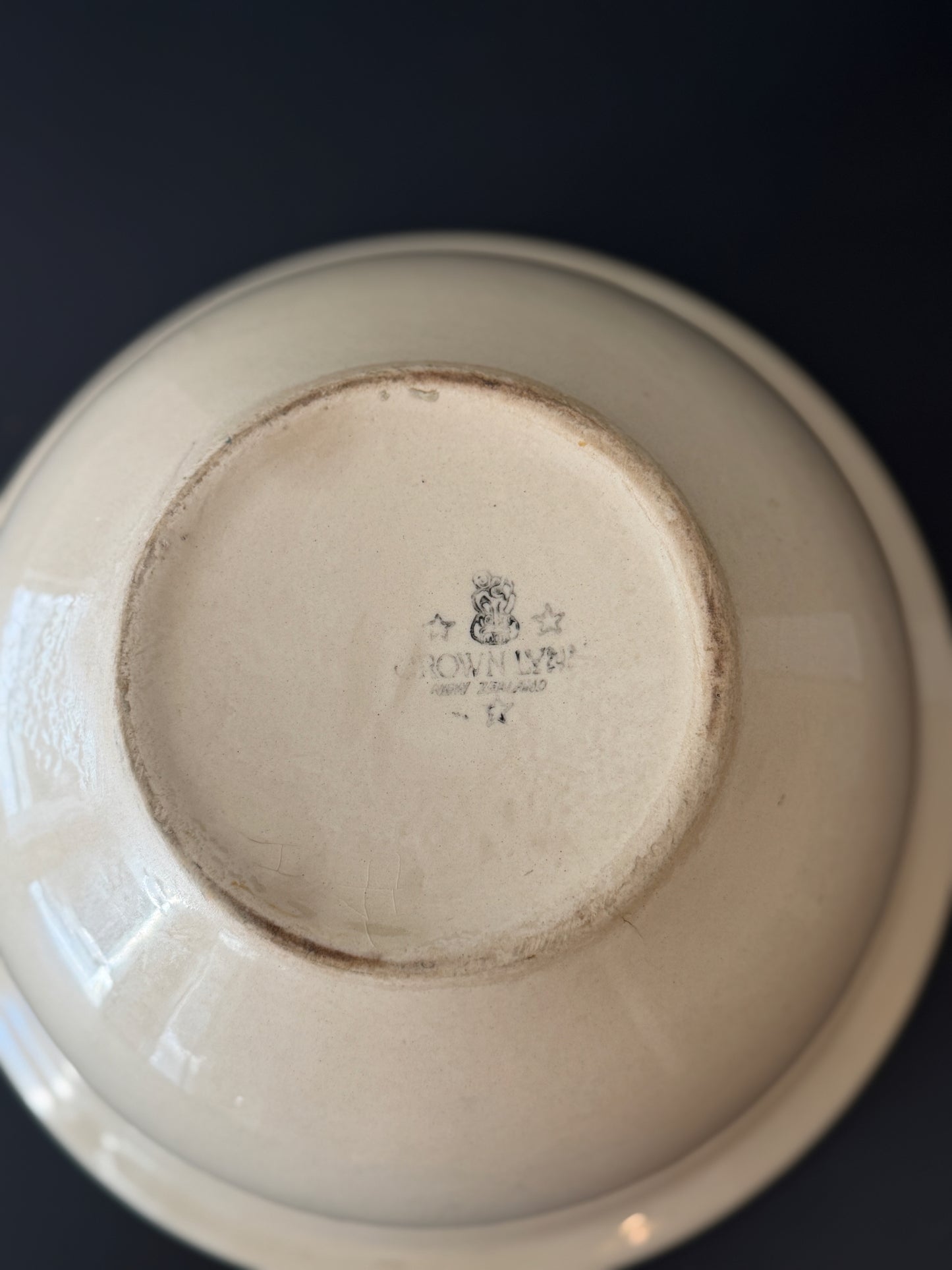 Vintage Crown Lynn Mixing Bowl