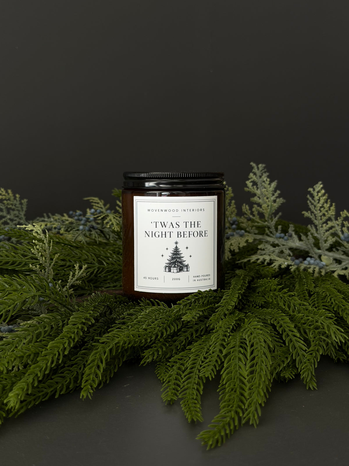 Festive Candle & Matches Gift Set